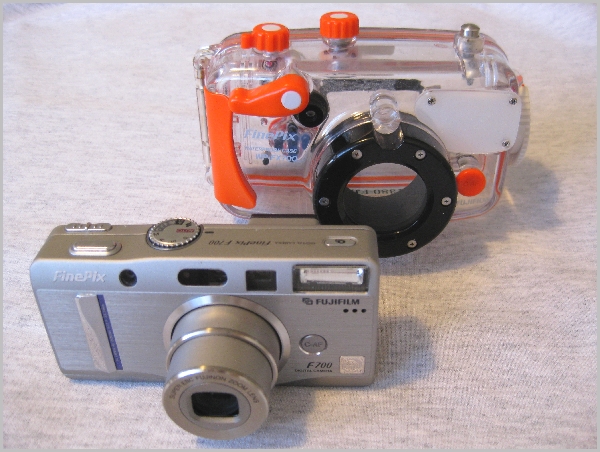 Fuji F700 Zoom with WP-FX700 Underwater Housing